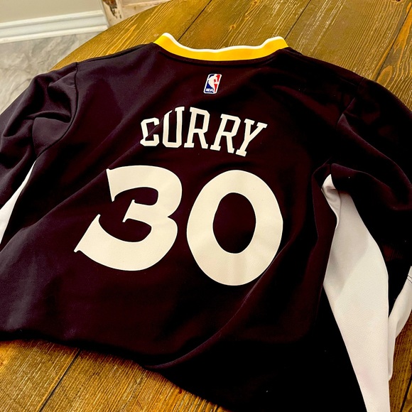 NBA - Black/Gold Steph Curry Jersey size small - Picture 2 of 3